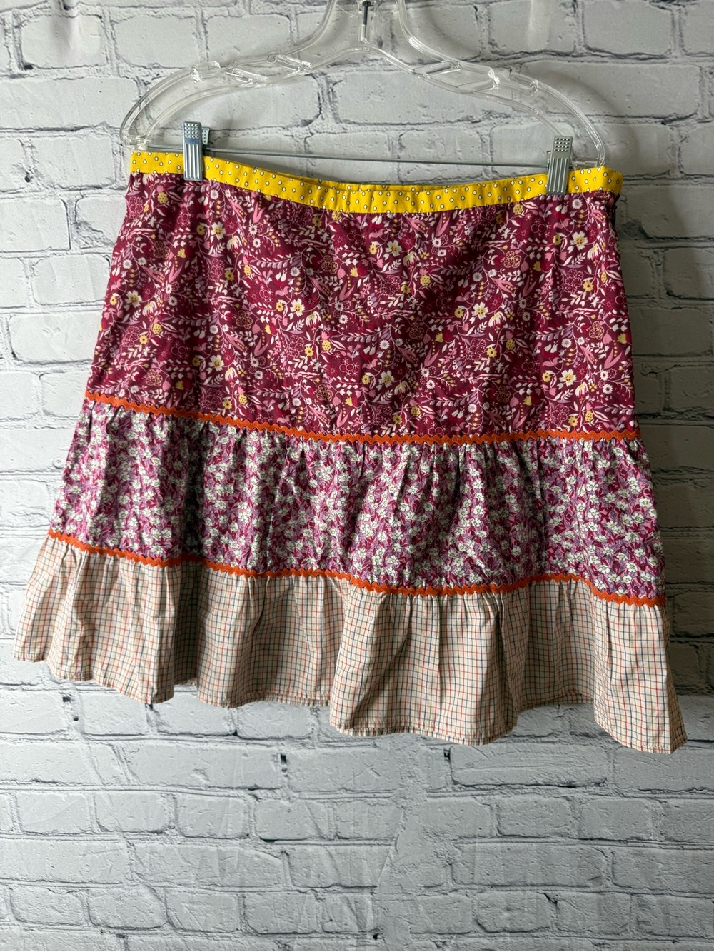 NWT vintage American Eagle y2k tiered skirt size 14